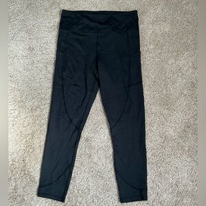 ZYIA Black High-Waist Active Leggings
